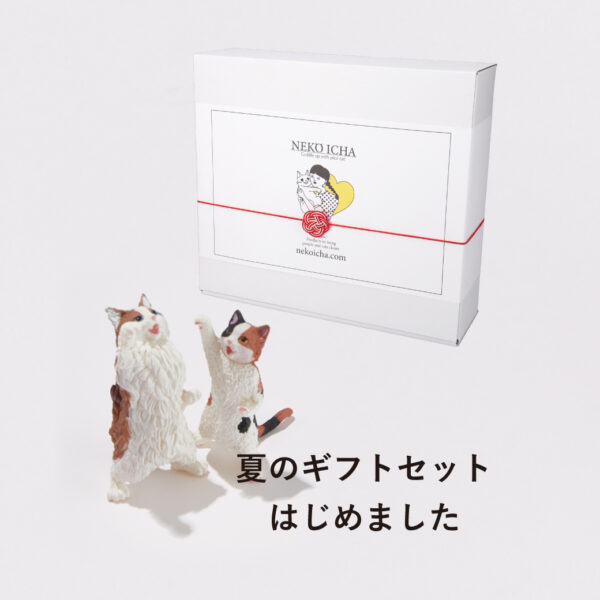 夏のギフトセットはじめました♡ねこいちゃギフトセットのご案内