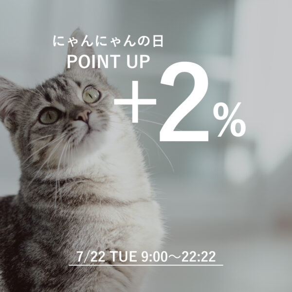 22日限定！にゃんにゃんの日キャンペーン開催中♡22：22まで